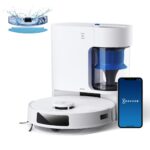 ECOVACS DEEBOT N20 Plus Saugroboter mit Wischfunktion, 8.000 Pa, PureCyclone Station und bis zu 300 Min. Laufzeit