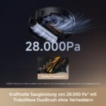 MOVA Z60 Ultra Roller Complete Saugroboter mit HydroForce-Wischsystem und AutoShield-Technologie, Schwarz – Bild 7