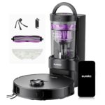 EUREKA E20 Evo Plus Saugroboter mit Wischfunktion, 10.000 Pa, Selbstentleerung und Anti-Wickel-System