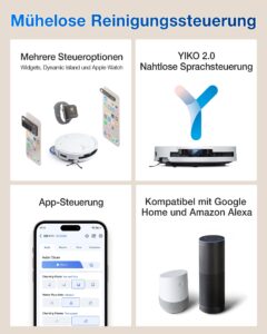ECOVACS DEEBOT T50 Omni Saugroboter mit Wischfunktion, 15.000 Pa, ZeroTangle 2.0 und All-in-One Station - Image 9