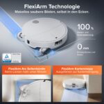 roborock Qrevo EdgeT Saugroboter mit Wischfunktion und 18.500 Pa Saugkraft - Image 3