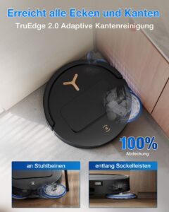 ECOVACS T50 PRO Omni Gen3 Saugroboter mit Wischfunktion, 25.000 Pa Saugkraft und 81 mm Bauhöhe - Image 3