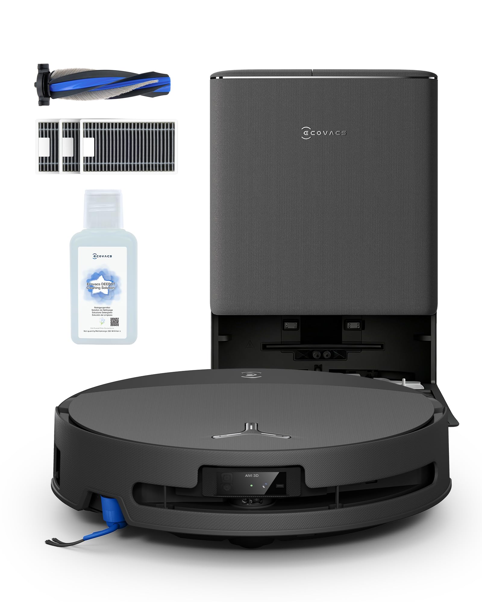 71xejLDuH_L ECOVACS T90 PRO Omni Care Kit Saugroboter mit Wischfunktion und 30.000 Pa Saugkraft – Bild 1