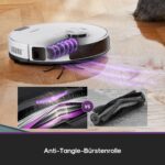 EUREKA E20 Evo Plus Saugroboter mit Wischfunktion, 10.000 Pa, Selbstentleerung und Anti-Wickel-System – Bild 4