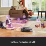 EUREKA E20 Evo Plus Saugroboter mit Wischfunktion, 10.000 Pa, Selbstentleerung und Anti-Wickel-System – Bild 3