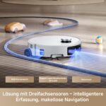 MOVA Z60 Ultra Roller SA Saugroboter mit 26.000 Pa Saugkraft, Weiß – Bild 9