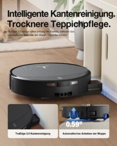 ECOVACS T90 PRO Omni Saugroboter mit Wischfunktion, 30.000 Pa Saugkraft und PowerBoost – Bild 6