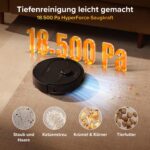 roborock Qrevo S Pro Set Saugroboter mit Wischfunktion und 18.500 Pa Saugkraft - Image 3