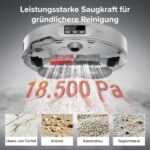 roborock Qrevo EdgeT Saugroboter mit Wischfunktion und 18.500 Pa Saugkraft - Image 5