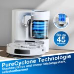 ECOVACS DEEBOT N20 Plus Saugroboter mit Wischfunktion, 8.000 Pa, PureCyclone Station und bis zu 300 Min. Laufzeit - Image 2