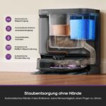 EUREKA J15 Evo Ultra Saugroboter mit Wischfunktion, 22.000 Pa, Selbstreinigung und automatischer Wischarm-Erweiterung – Bild 5