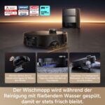 MOVA Z60 Ultra Roller Complete Saugroboter mit HydroForce-Wischsystem und AutoShield-Technologie, Schwarz – Bild 2