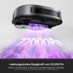 EUREKA J15 Evo Ultra Saugroboter mit Wischfunktion, 22.000 Pa, Selbstreinigung und automatischer Wischarm-Erweiterung – Bild 2