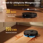 roborock Qrevo S Pro Set Saugroboter mit Wischfunktion und 18.500 Pa Saugkraft - Image 5