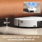 MOVA Z60 Ultra Roller SA Saugroboter mit 26.000 Pa Saugkraft, Weiß – Bild 8