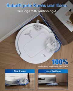 ECOVACS DEEBOT T50 Omni Saugroboter mit Wischfunktion, 15.000 Pa, ZeroTangle 2.0 und All-in-One Station - Image 3
